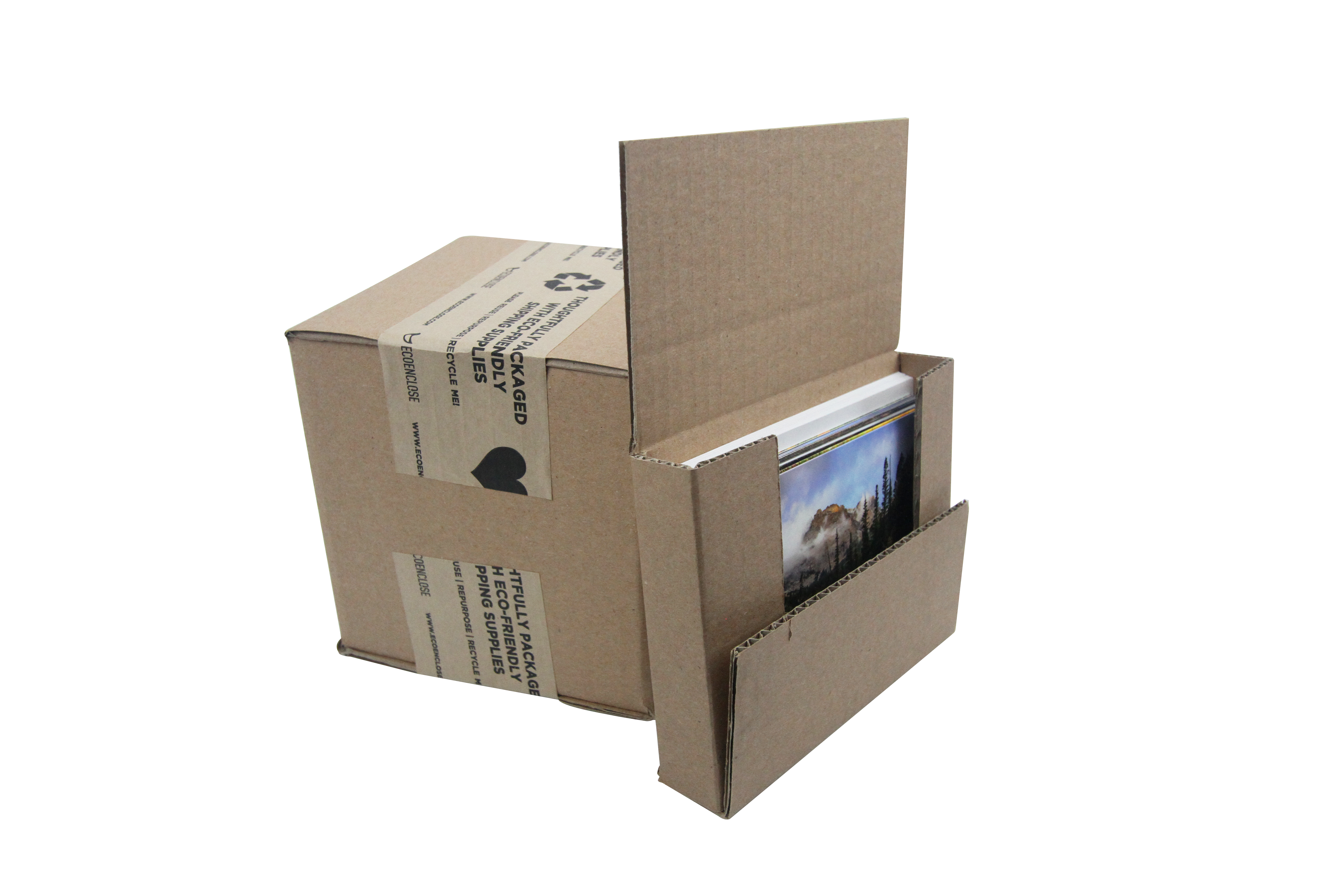 one panel fold corrugated box