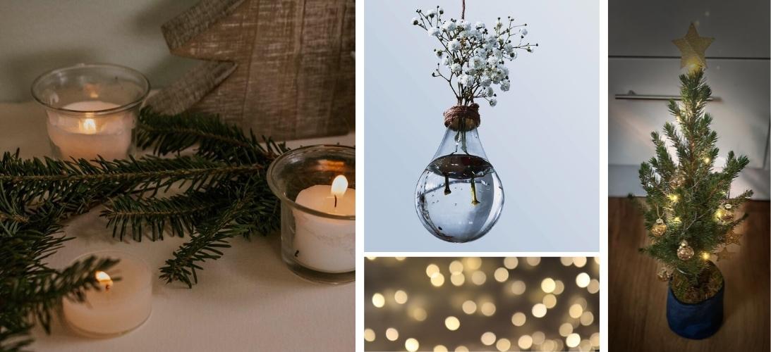 Natural decorations for eco-friendly holiday décor