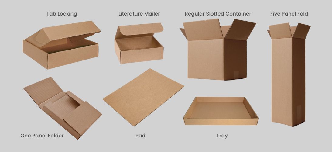 types of ecoenclose shipping boxes