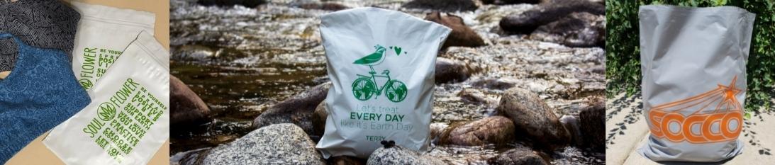 Custom poly mailers for sustainable shipping