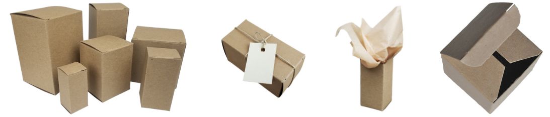 Stock retail boxes from EcoEnclose