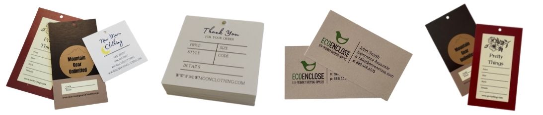 Ecoenclose Business Cards and Hang Tags