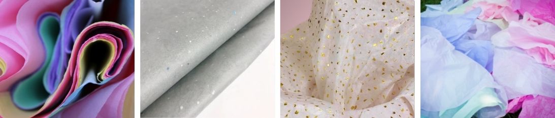 glitter tissue paper